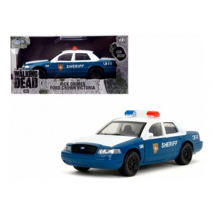 The Walking Dead Rick Grimes Ford Crown Victoria 1:32 Jada